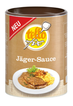 tellofix Jäger-Soße 400g / 4 L